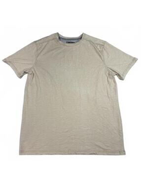 Company Eighty One Beige Short Sleeve T-Shirt L